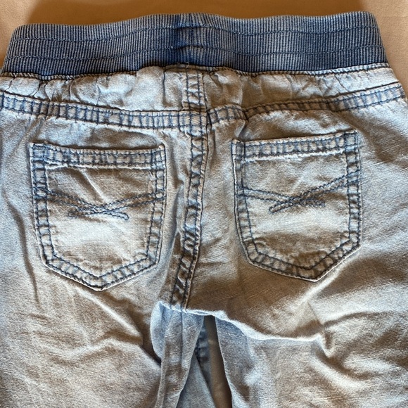 Gap kids XS Jean bundle. Shorts romper and elastic waist jeans. Great condition. - Picture 8 of 8